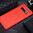 Flexi Slim Carbon Fibre Case for Samsung Galaxy S10+ (Brushed Red)